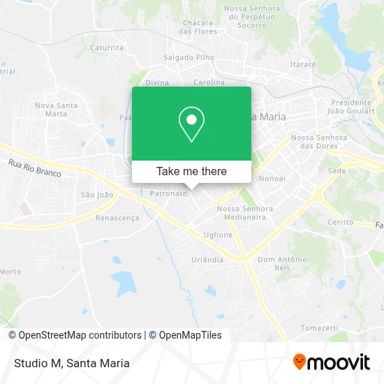 Studio M map