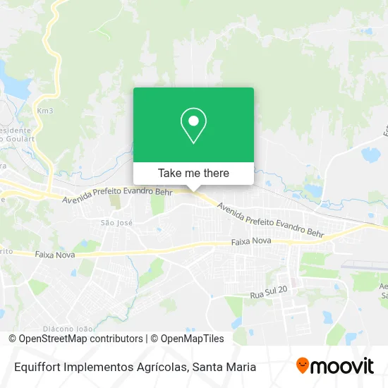 Equiffort Implementos Agrícolas map