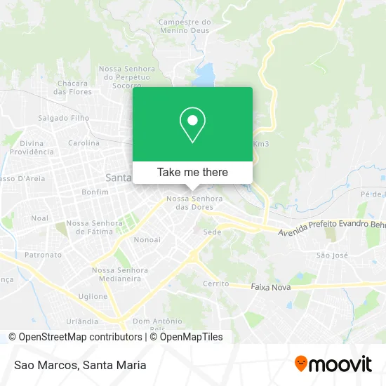 Sao Marcos map