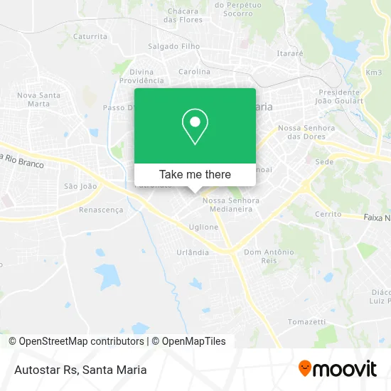 Autostar Rs map