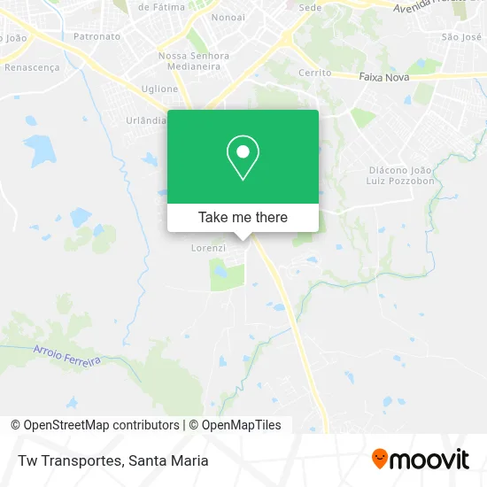 Tw Transportes map