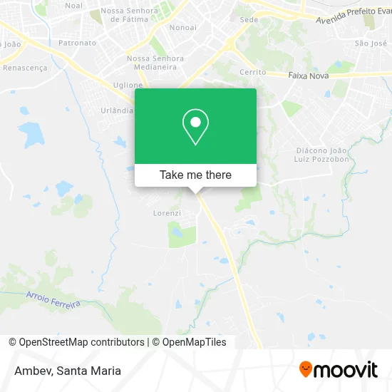 Ambev map