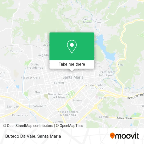 Buteco Da Vale map