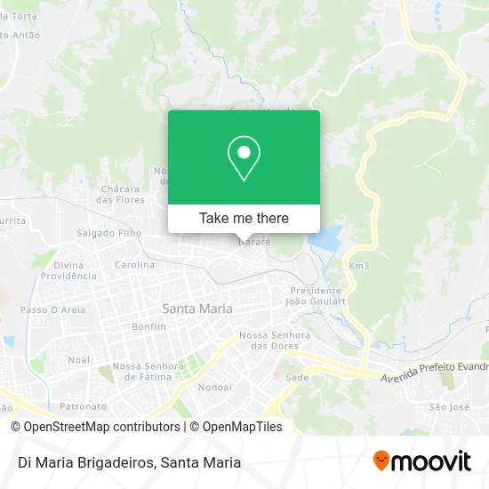 Di Maria Brigadeiros map