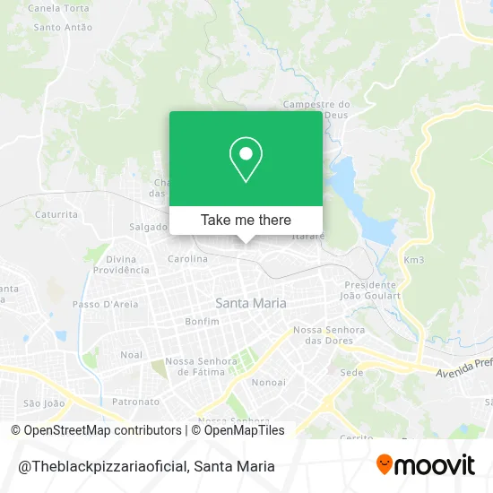 @Theblackpizzariaoficial map