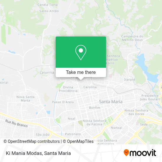 Ki Mania Modas map