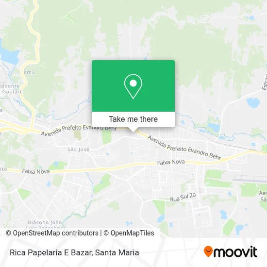 Rica Papelaria E Bazar map