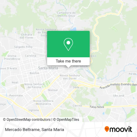 Mercado Beltrame map