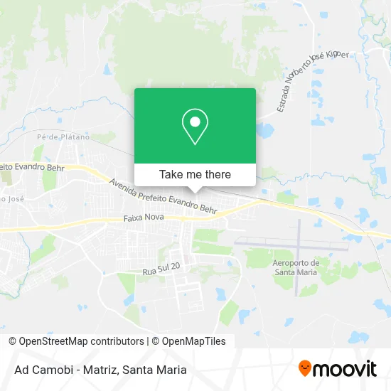Ad Camobi - Matriz map