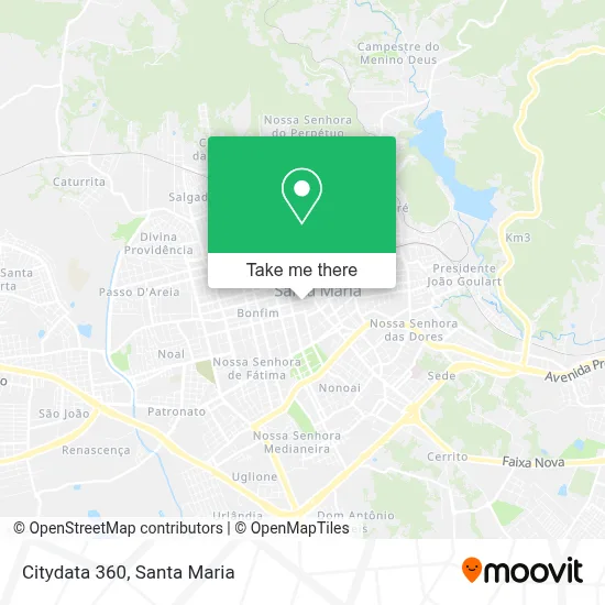 Citydata 360 map