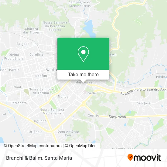 Branchi & Balim map