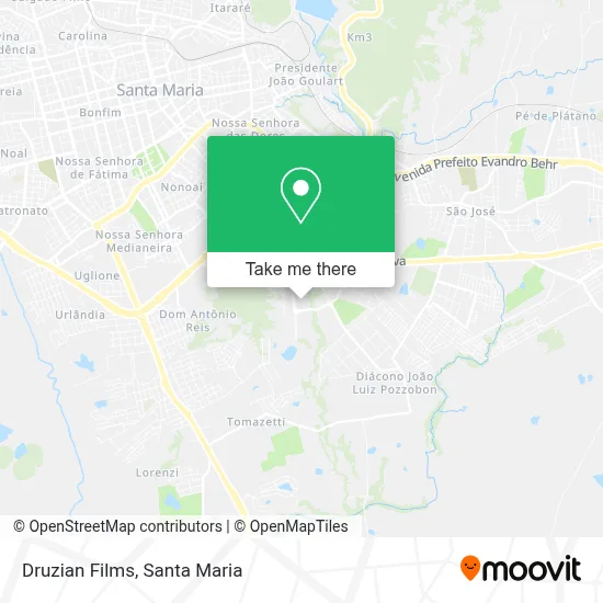Druzian Films map