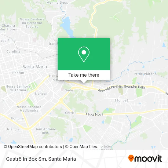Gastrô In Box Sm map
