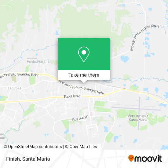 Finish map