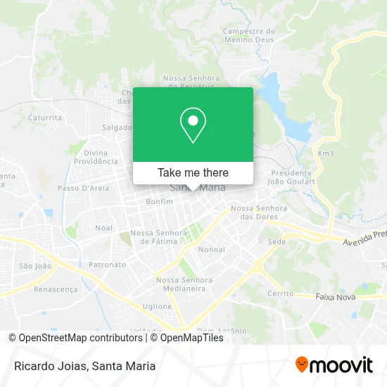 Ricardo Joias map