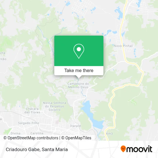 Criadouro Gabe map