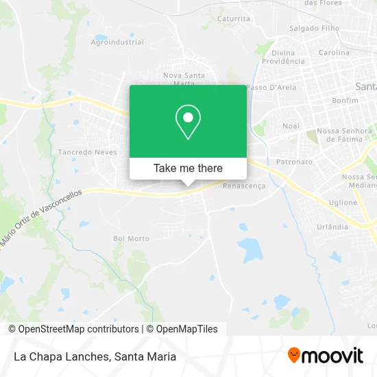 La Chapa Lanches map