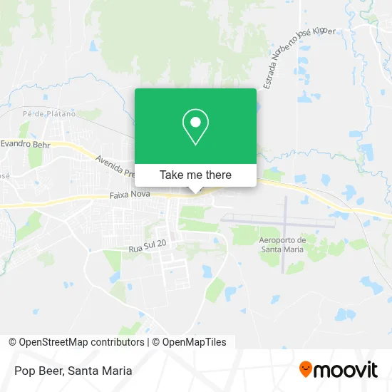Pop Beer map