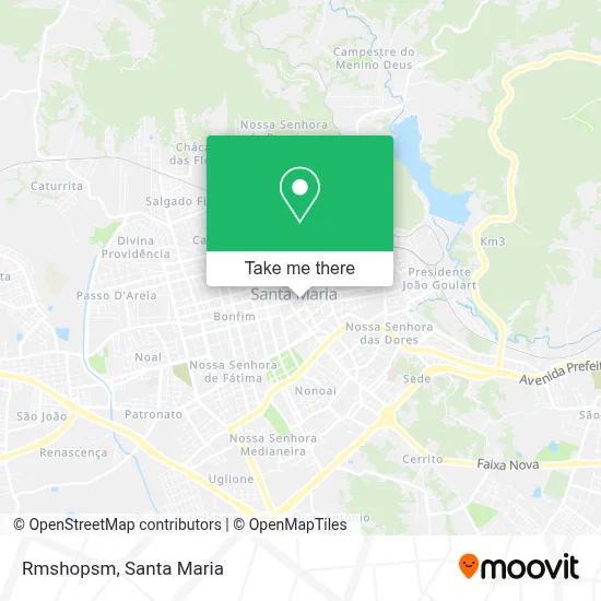 Rmshopsm map