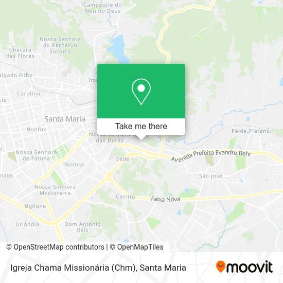 Igreja Chama Missionária (Chm) map