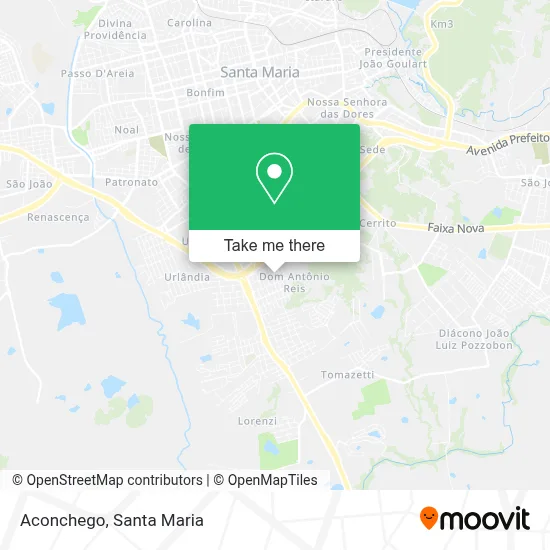 Aconchego map