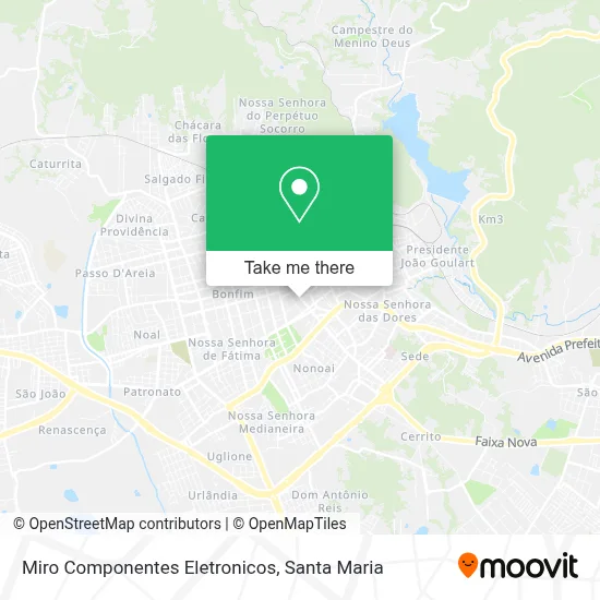 Miro Componentes Eletronicos map