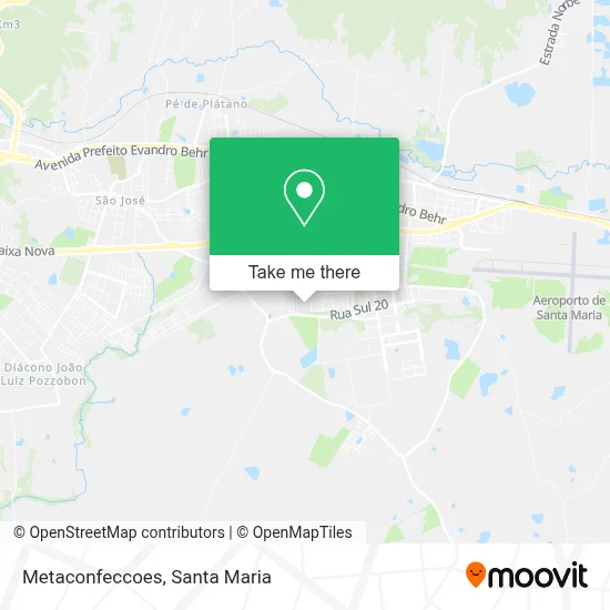 Metaconfeccoes map