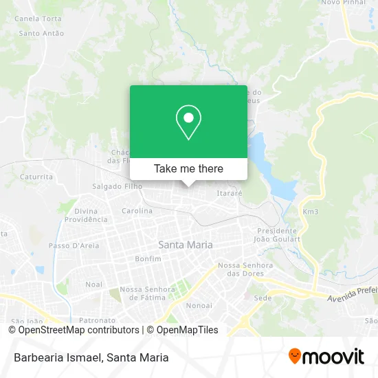 Barbearia Ismael map