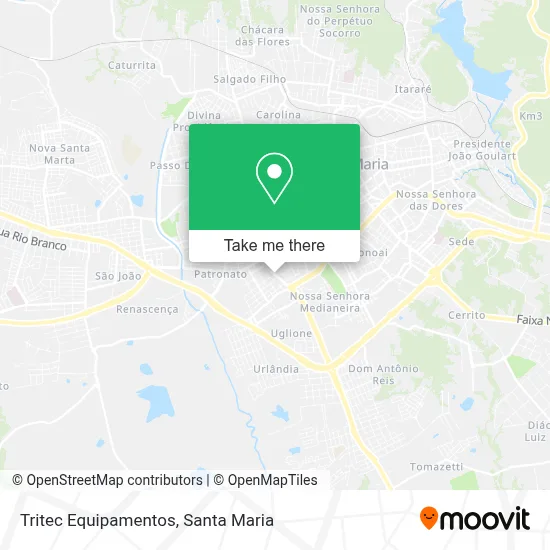Tritec Equipamentos map
