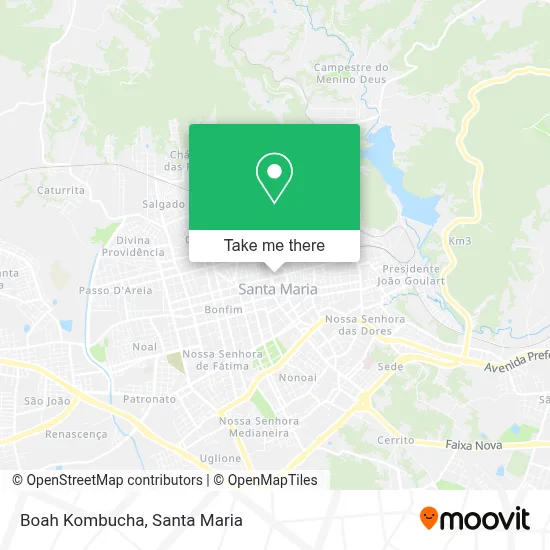 Boah Kombucha map
