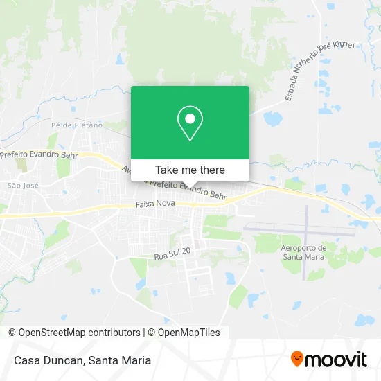 Casa Duncan map