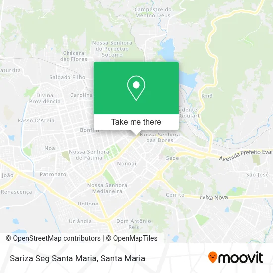 Sariza Seg Santa Maria map