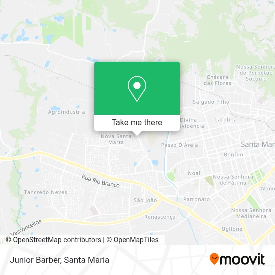 Junior Barber map