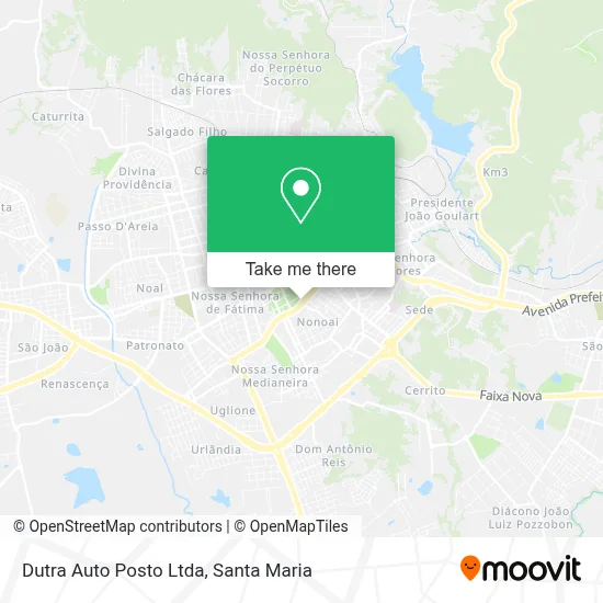 Dutra Auto Posto Ltda map