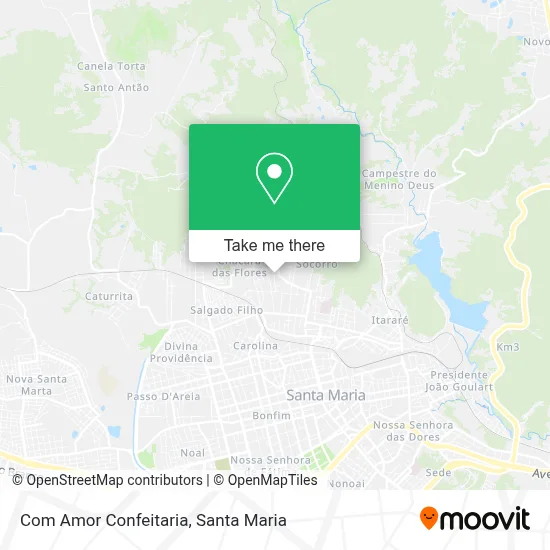 Com Amor Confeitaria map