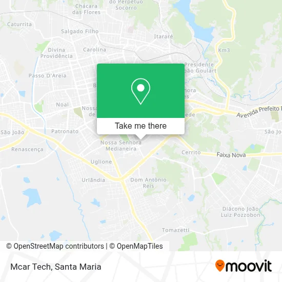 Mcar Tech map