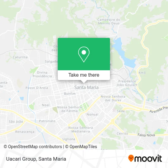 Uacari Group map