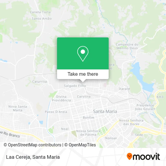 Laa Cereja map