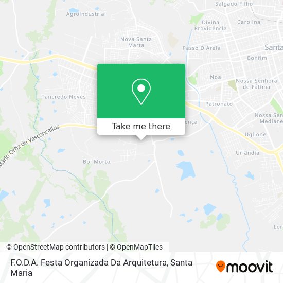 F.O.D.A. Festa Organizada Da Arquitetura map