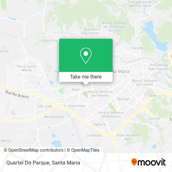 Quartel Do Parque map