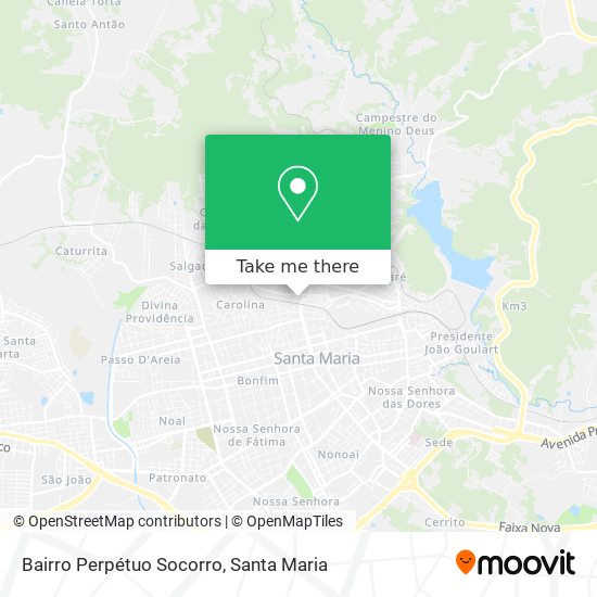 Mapa Bairro Perpétuo Socorro