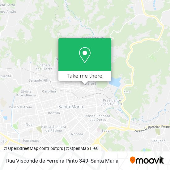 Rua Visconde de Ferreira Pinto 349 map