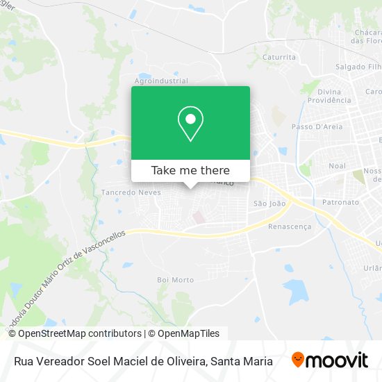 Rua Vereador Soel Maciel de Oliveira map