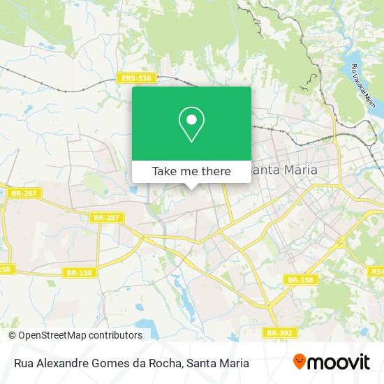 Rua Alexandre Gomes da Rocha map