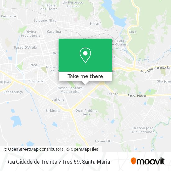 Rua Cidade de Treinta y Três 59 map