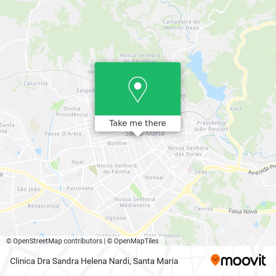 Clinica Dra Sandra Helena Nardi map