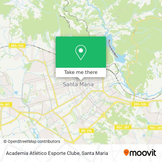 Academia Atlético Esporte Clube map