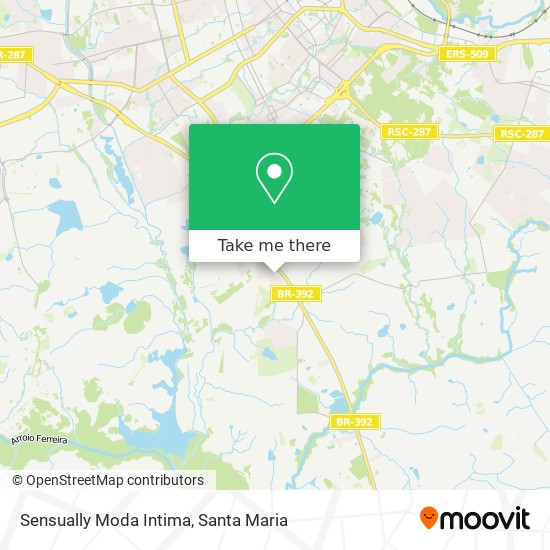 Sensually Moda Intima map