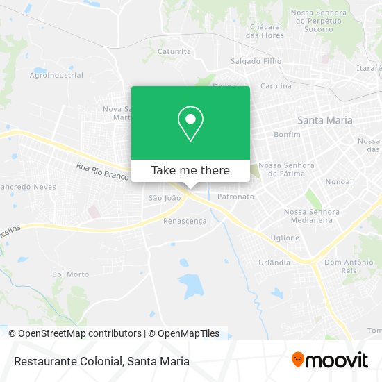 Restaurante Colonial map