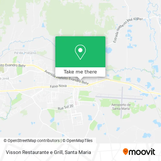 Visson Restaurante e Grill map